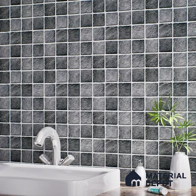 Marbles Wall & Floor Tile TL 07254 Roca 7004 1 ft x 1 ft Ceramic Matte Finish - 9 mm  | 2 mm Spacer is Mandatory (Sample)